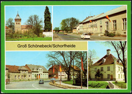 E7534 - Groß Schönebeck - Konsum Gaststätte Kulturhaus - Bild Und Heimat Reichenbach - Bernau