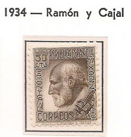 ESPAÑA 1934 - RAMON Y CAJAL - EDIFIL Nº 680** VER DESCRIPCION - Nuevos