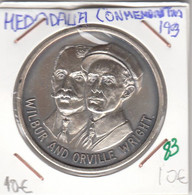 CRM083 MEDALLA CONM WILBUR AND ORVILLE WRIGHT 10 - Gewerbliche