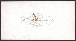 +++ Carte Porcelaine - Porselein Kaart - Carte De Visite - ASPESLAGH  - Instituteur // - Porcelaine