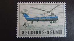 1957 BELGIQUE MNH D21 - Hélicoptères