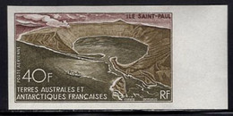 F.S.A.T.(1969) St. Paul Island. Trial Color Proof. St. Paul Island Is An Extinct Volcanic Crater. Scott No C13, Yvert PA - Imperforates, Proofs & Errors