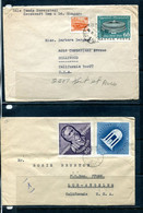 Hungary 1963 2 Covers To USA 11951 - Storia Postale