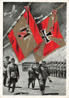 DR 3. Reich Propaganda Postkarte Heimkehr Der Legion Condor Mit SST Berlin, Marienfelde 6.6.39 - Cartas