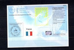 9558 IRC IAS CRI - International Reply Coupon - Antwortschein T41 France, Frankreich, Franz. Polynesien, Polynesie Franc - Storia Postale