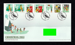 GREAT BRITAIN 2014 Christmas: First Day Cover CANCELLED - 2011-2020 Dezimalausgaben