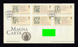 GREAT BRITAIN 2015 800th Anniversary Of Magna Carta: First Day Cover CANCELLED - 2011-2020 Dezimalausgaben