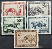 AUSTRIA 1946 - MLH - ANK 793-797 - Usados
