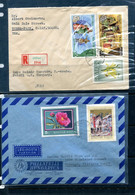 Hungary 1968 2 Covers To USA 11959 - Lettres & Documents