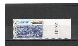 1968 - Vue De La Ville De Luxembourg (LUXAIR). - Unused Stamps