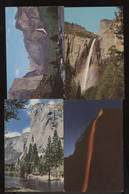 Lot Of 4 Yosemite National Park Vintage Postcards CA - Yosemite