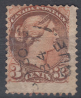 Canada 1870 Mi#28 A A, Perf. 12, Used - Used Stamps