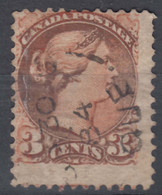 Canada 1870 Mi#28 A A, Perf. 12, Used - Gebruikt