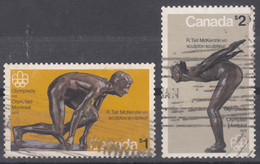 Canada 1975 Olympic Games 1976 Mi#585-586 Used - Gebruikt