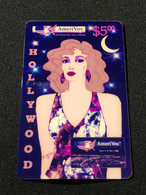 USA UNITED STATES America AmeriVox Prepaid Telecard Phonecard, Hollywood Goddess Telecard World Expo, Set Of 1 Mint Card - Amerivox