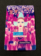 USA UNITED STATES America AmeriVox Prepaid Telecard Phonecard, CardEx ‘95 Dutch Dreams’ Artwork, Set Of 1 Mint Card - Amerivox