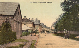 Cpa De Tôtes - Route De Dieppe - - Totes