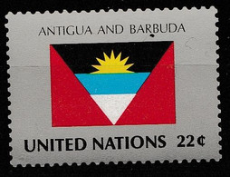 ONU 1986 Drapeau D'Antigua Et Barbuda - Antigua Und Barbuda (1981-...)