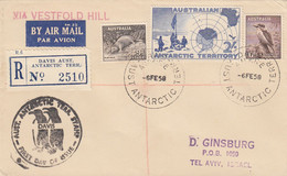 COVER. AUSTRALIAN-ANTARTIC 1958 - Andere & Zonder Classificatie