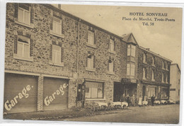 - 742 -  TROIS-PONTS  Hotel Sonveau  Place Du Marché - Trois-Ponts