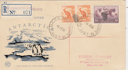 COVER. AUSTRALIAN-ANTARTIC 1958 - Andere & Zonder Classificatie