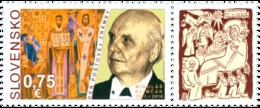 Slovakia - 2021 - Postage Stamp Day - Mikuláš Klimčák - Mint Stamp With Tab - Ongebruikt