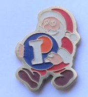 RR135 Pin's PERE NOEL Magasin Leclerc   Achat Immédiat - Kerstmis