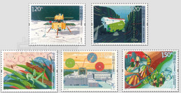 China 2021 Technological Innovation-locust DNA 5v MNH - Unused Stamps
