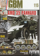 GBM     N° 115 , AMD 35 PANHARD , Chars FT , 13e BCC Contre - Attaque Sous , Arras , Latil , Guerre 14 - 18 - Oorlog 1939-45