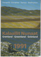 1991 ** GREENLAND (Sans Charn,MNH, Postfris) YEAR PACK   Yv. 199/210 Mi. 211/222 (12v.) - Full Years