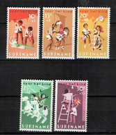 SURINAME, 1966,  MNH Stamp(s , Child Welfare,   NVPH Nr. 462-466  Scannr. 7656 - Surinam ... - 1975