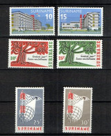 SURINAME, 1966,  MNH Stamp(s , Various Themes,   NVPH Nr. 447=461  Scannr. 7638 - Surinam ... - 1975