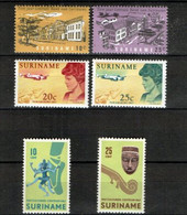 SURINAME, 1967,  MNH Stamp(s , Various Themes   NVPH Nr. 475-480,  Scannr. 7661 - Surinam ... - 1975