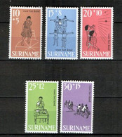 SURINAME, 1968,  MNH Stamp(s , Child Welfare,   NVPH Nr. 505-509,  Scannr. 7741 - Surinam ... - 1975