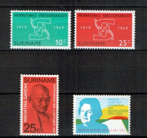 SURINAME, 1969,  MNH Stamp(s , Various Themes,   NVPH Nr. 519=528,  Scannr. 7760 - Surinam ... - 1975