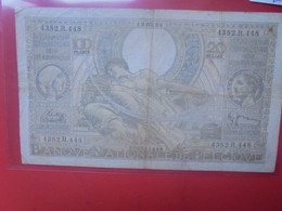 BELGIQUE 100 Francs 1938 Circuler - 100 Francos & 100 Francos-20 Belgas