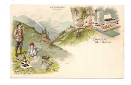 PUBLICITE CACAO SUCHARD - WILDKIRCHLI - (APPENZELL) -- CARTE PRECURSEUR - - Other & Unclassified