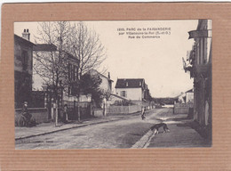 CPA 94 Parc De La Faisanderie Par Villeneuve-le-Roi Rue Du Commerce - Villeneuve Le Roi