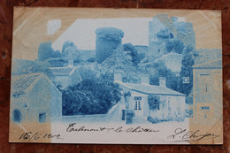 TALMONT (85) - CARTE PHOTO - LE CHÂTEAU - Talmont Saint Hilaire