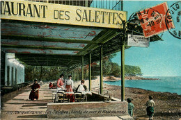 Carqueiranne * Le Restaurant LES SALETTES , Au Bord De Mer * Auberge - Carqueiranne
