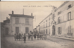 PONT DE VAUX  COLLEGE ET POSTES - Pont-de-Vaux