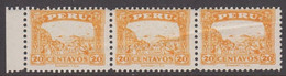 1931-1932. PERU. EL GUANO 20 C In 3-stripe Never Hinged.  - JF511655 - Peru