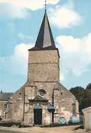 55) DAMVILLERS : L'église (2 CV Citroën) - Damvillers