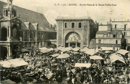 Rouen * Le Marché Sur La Place De La Haute Vieille Tour * Marchands Foire - Rouen
