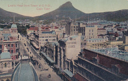 482329Cape Town, Lion's Head From Tower Of G. P. O.(postmark 1921)(little Crease Corners) - Südafrika