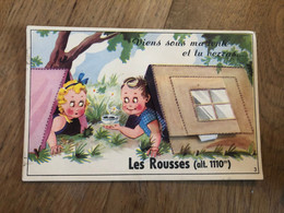 Les Rousses * Carte à Système Ancienne Complète * Camping Toile De Tente - Sonstige & Ohne Zuordnung