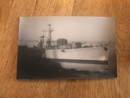 CHEVALIER PAUL En Construction * Carte Photo * Bateau Guerre Commerce Cargo * Compagnie Société * Bordeaux - Handel