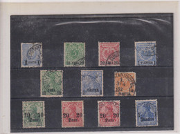 ALLEMAGNE-LEVANT- LOT TP - NSG-  OB  1884 - Autres & Non Classés