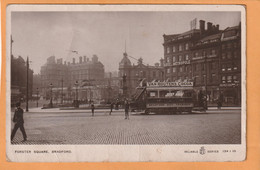 Bradford Tram UK 1907 Postcard - Bradford