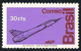 Brésil Brazil Brasilien Brasil 1972 Dassault Mirage III  (Yvert 1017, Michel 1359, St Gibbons 1425, Scott C 769) - Aerei